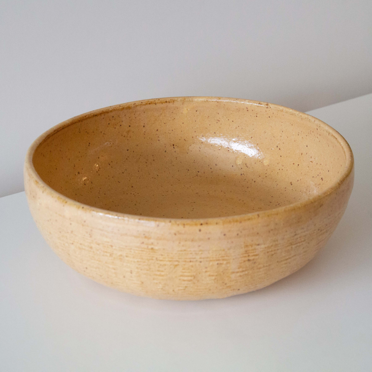 Golden sand bowl large