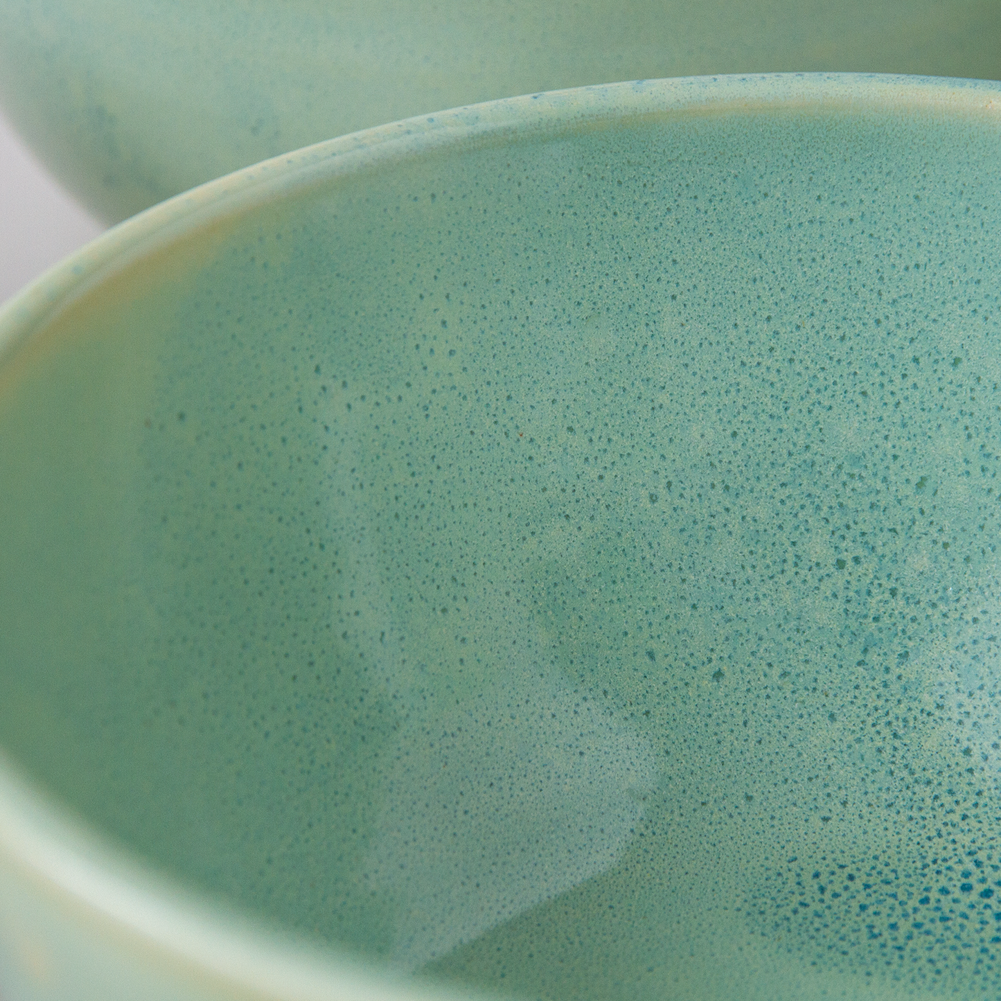 Sea Foam Cereal Bowls