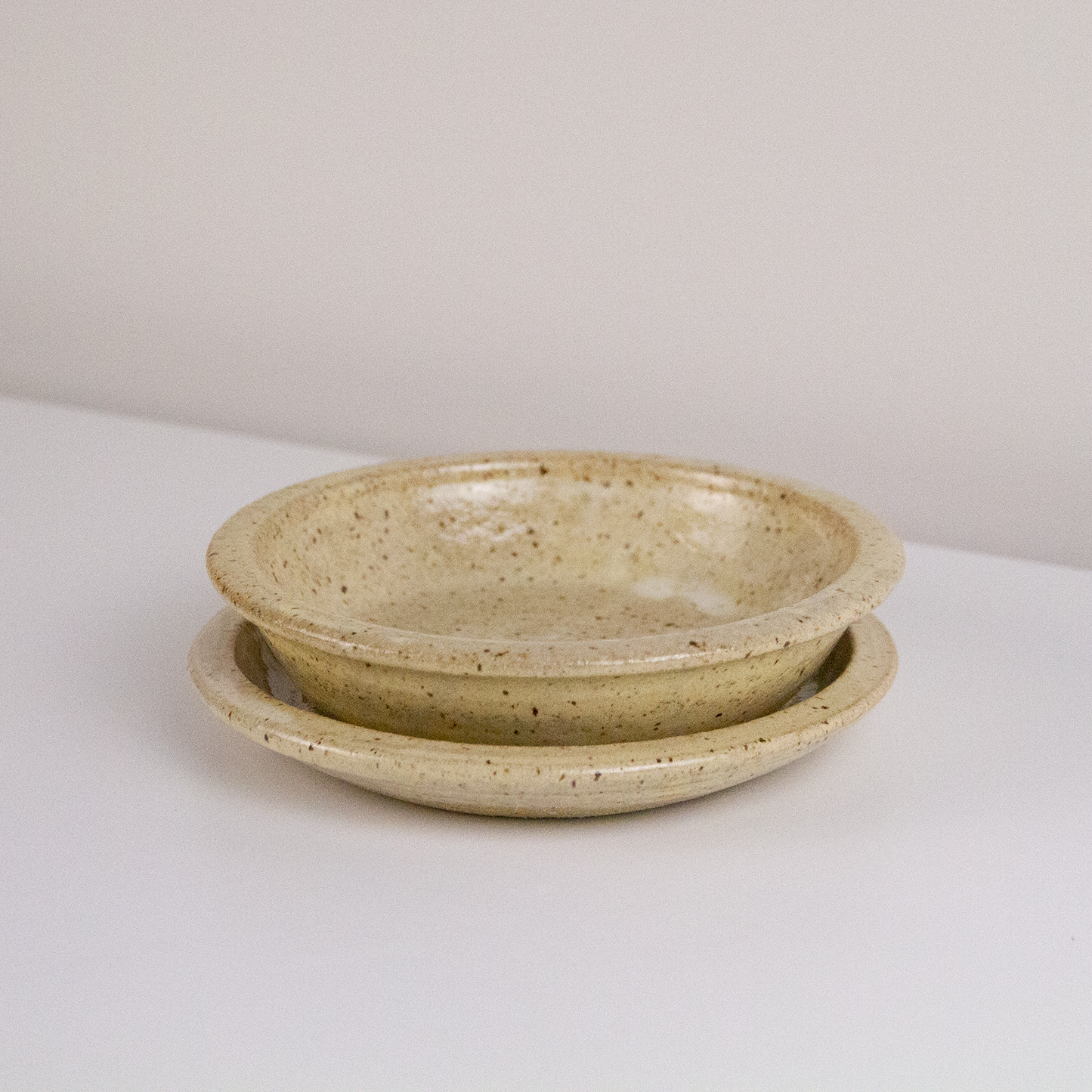 Oatmeal Pet Dish Set