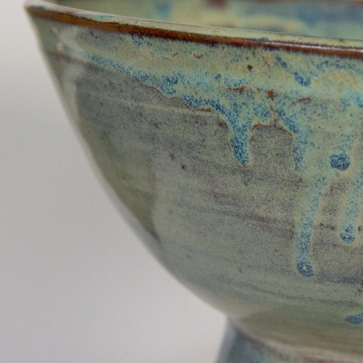 Midnight tide plinth bowl
