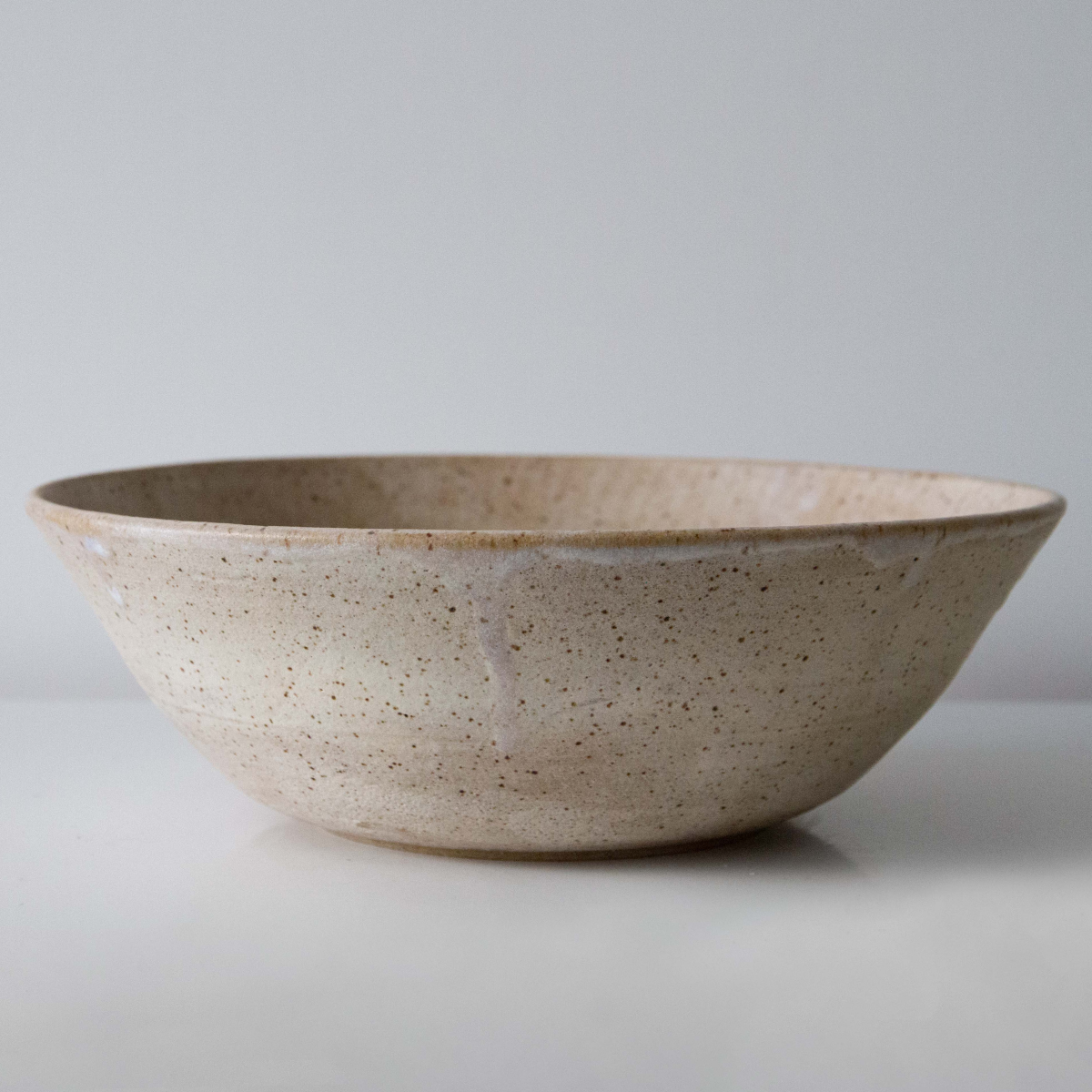 Speckled alabaster medium bowl two