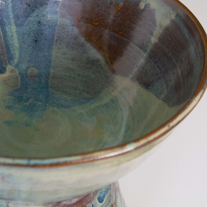 Midnight tide plinth bowl