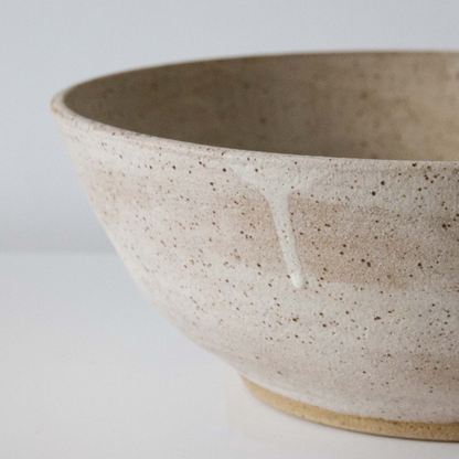 Speckled alabaster medium bowl